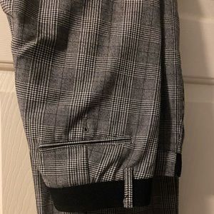 Zara mens checkered pants